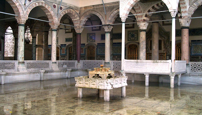 بخش های مختلف قصر توپکاپی استانبول